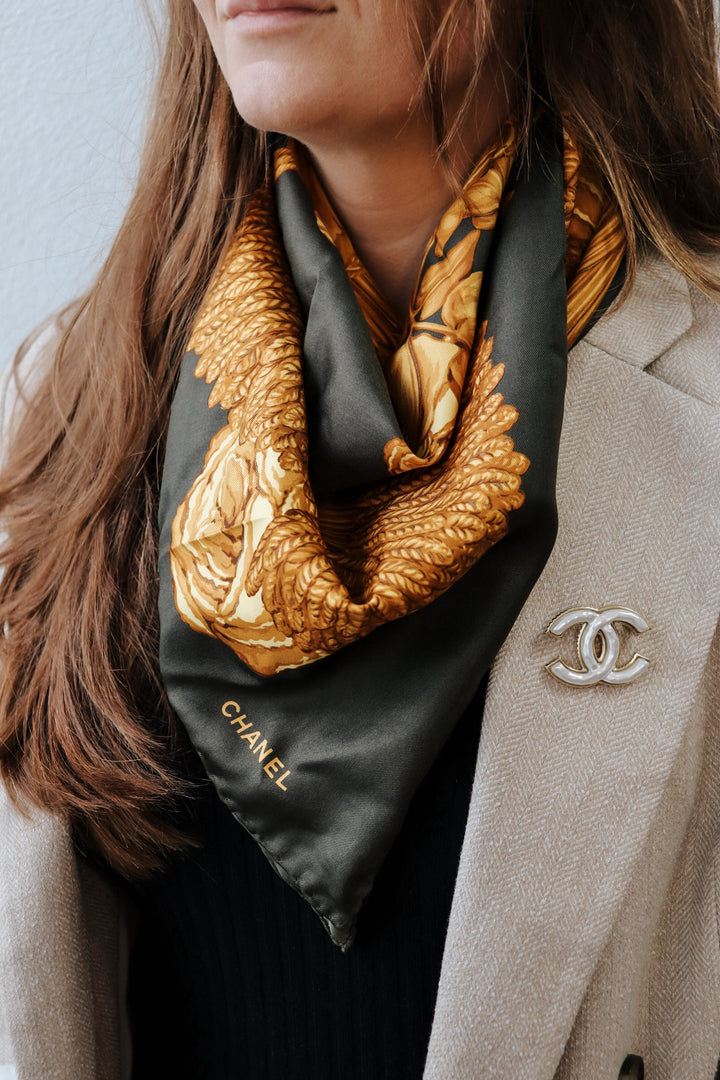 Chanel Silk Scarf