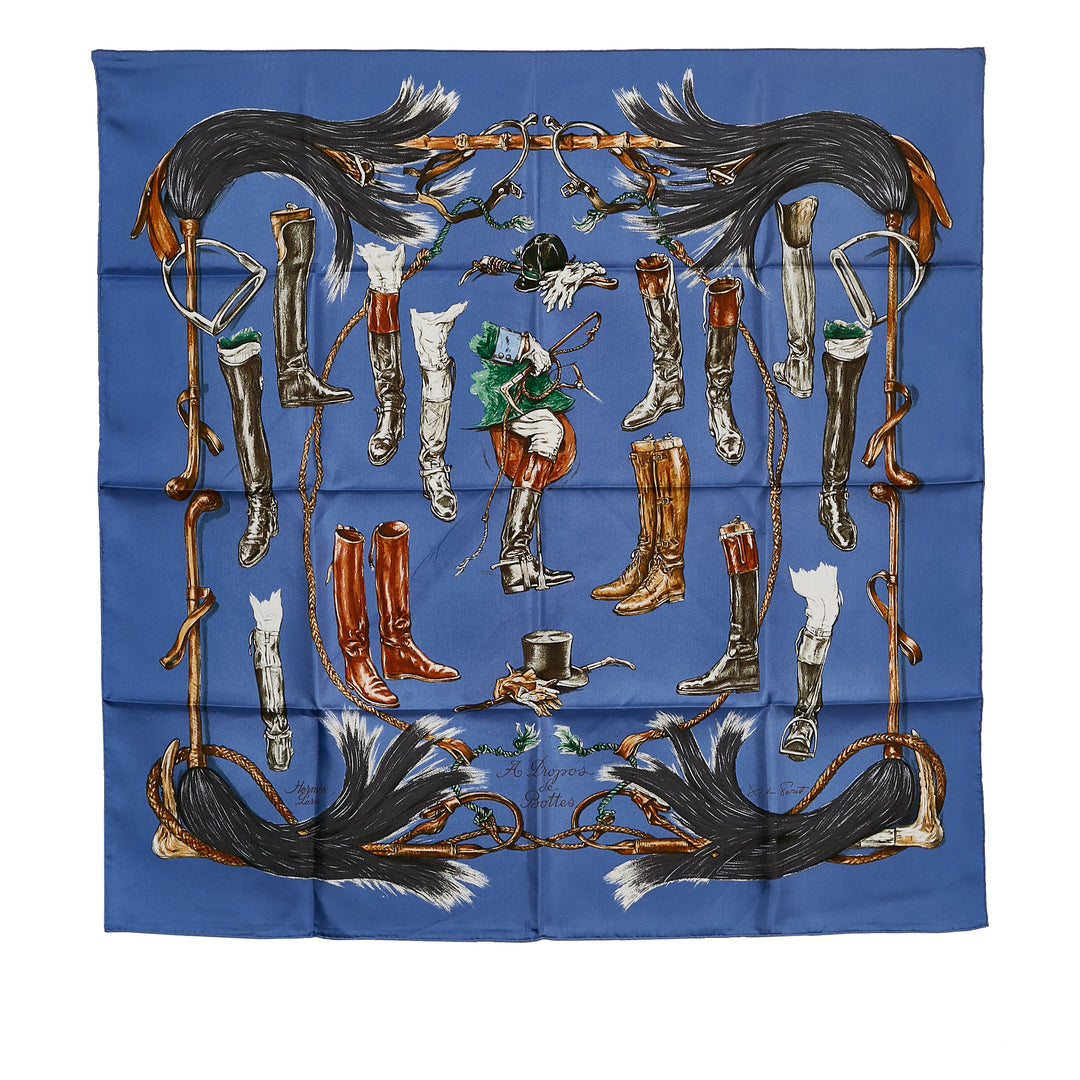 Hermes Silk Scarf