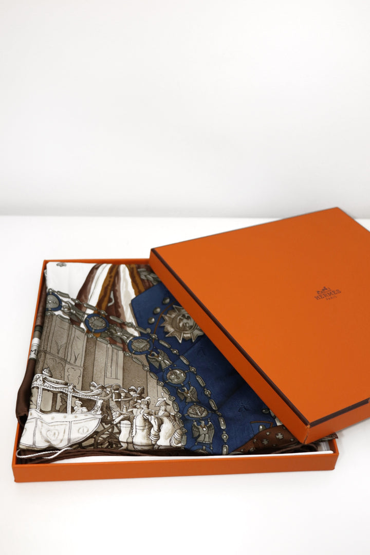 Hermes Silk Scarf